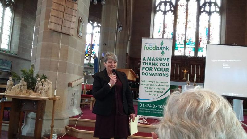 Annette from Morecambe Bay Foodbank