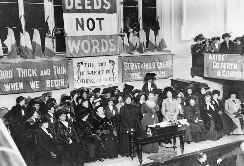 Suffragettes 1908