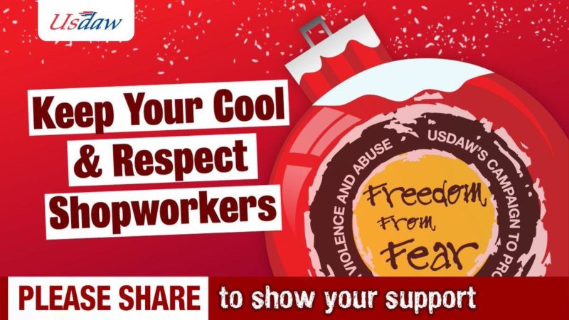 Keep your cool and respect shopworkers